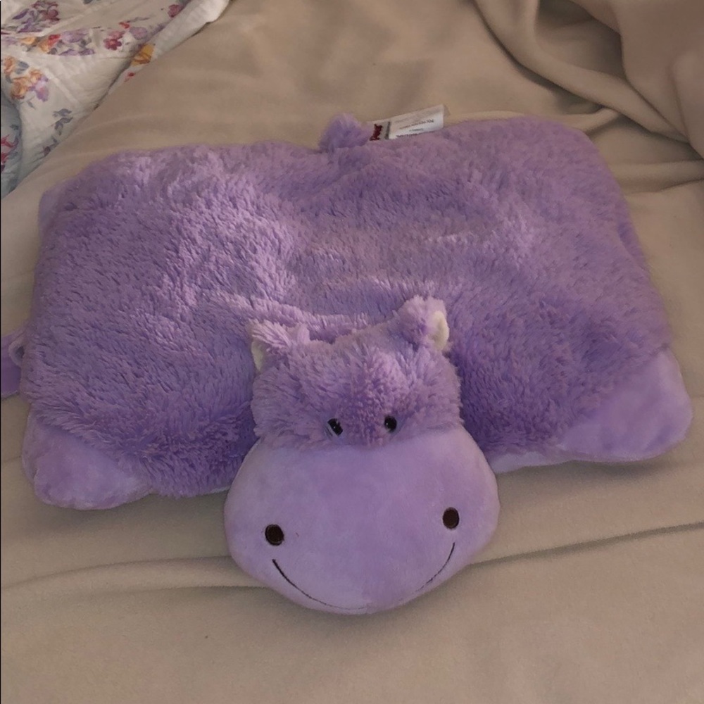 Purple Hippo Pillowpet